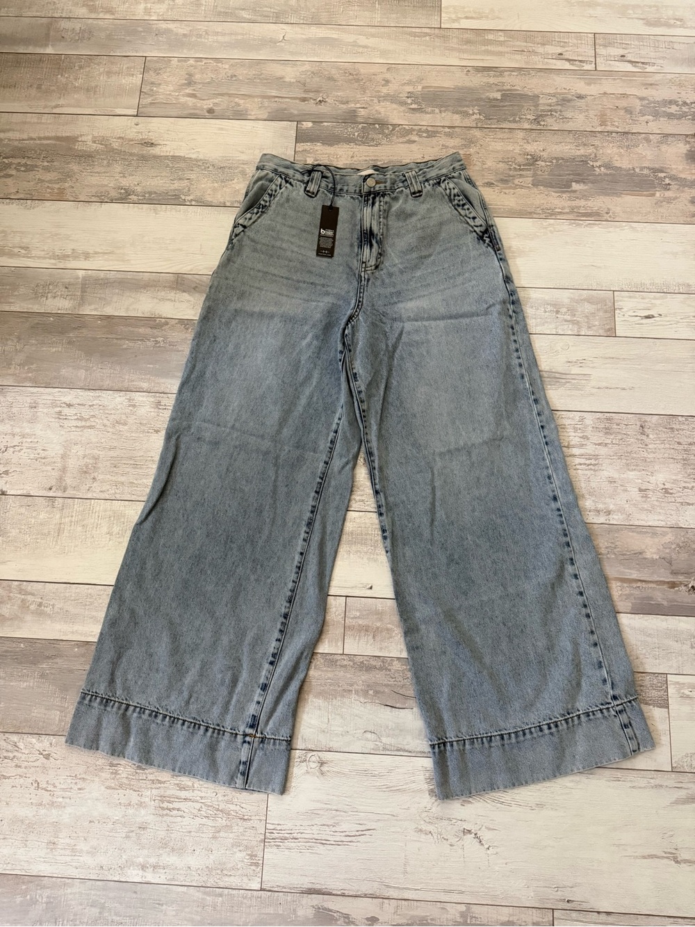Habitual Light Blue Wide Leg High-Rise Jeans